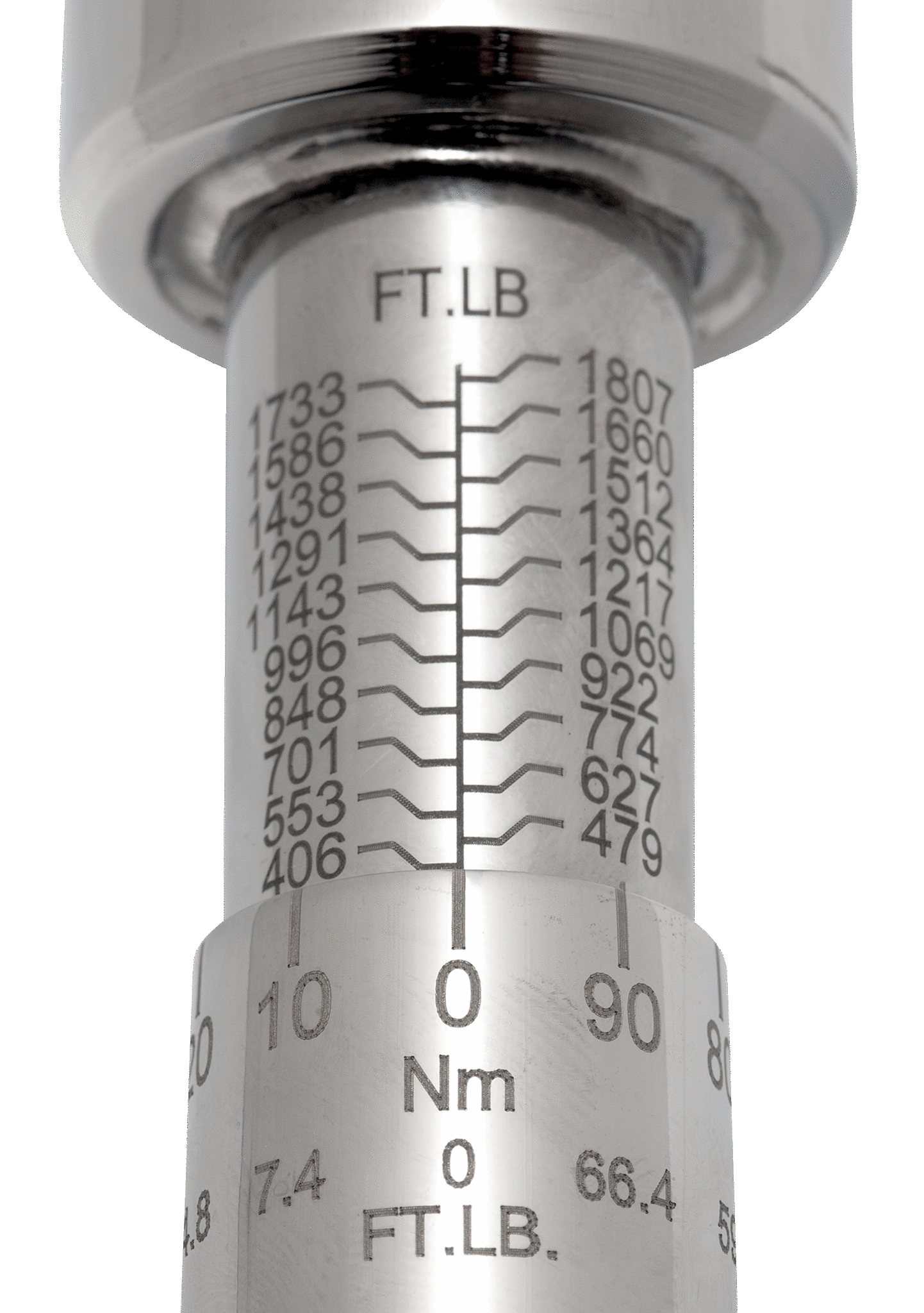картинка Механический регулируемый щелчковый динамометрический ключ 1" 500-2500 Nm BAHCO 7455-2500 от магазина "Элит-инструмент"