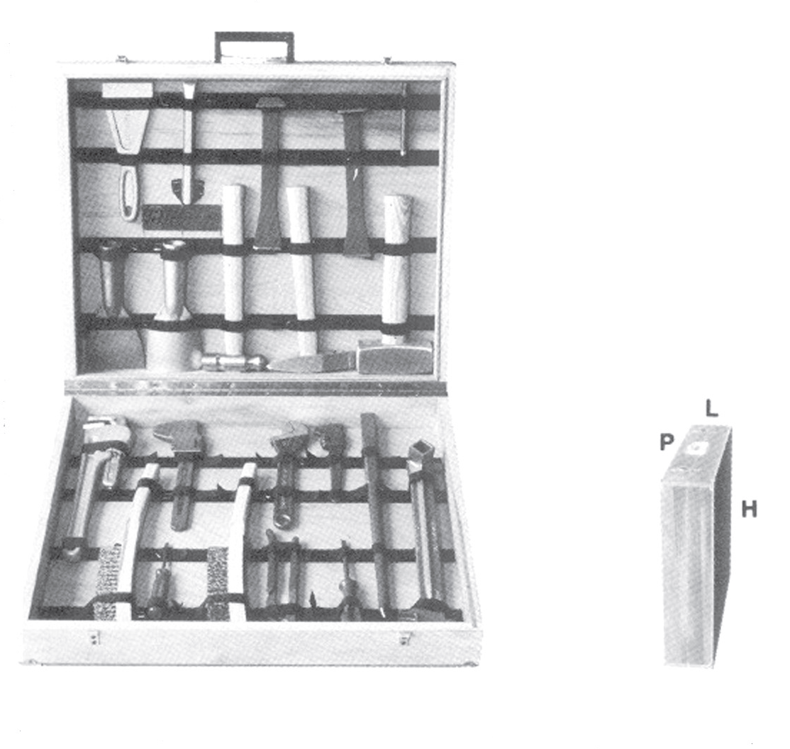 картинка Набор искробезопасного инструмента №2 в кейсе, серия 700 MetalMinotti 700-2000 от магазина "Элит-инструмент"