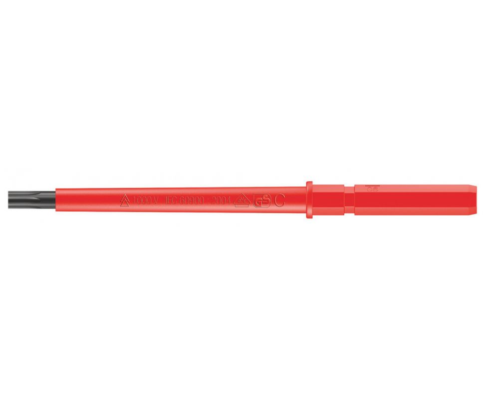 картинка Отвертка Wera Kraftform Kompakt VDE 67 i TORX WE-003433 TX 20 х 154 изолированная от магазина "Элит-инструмент"