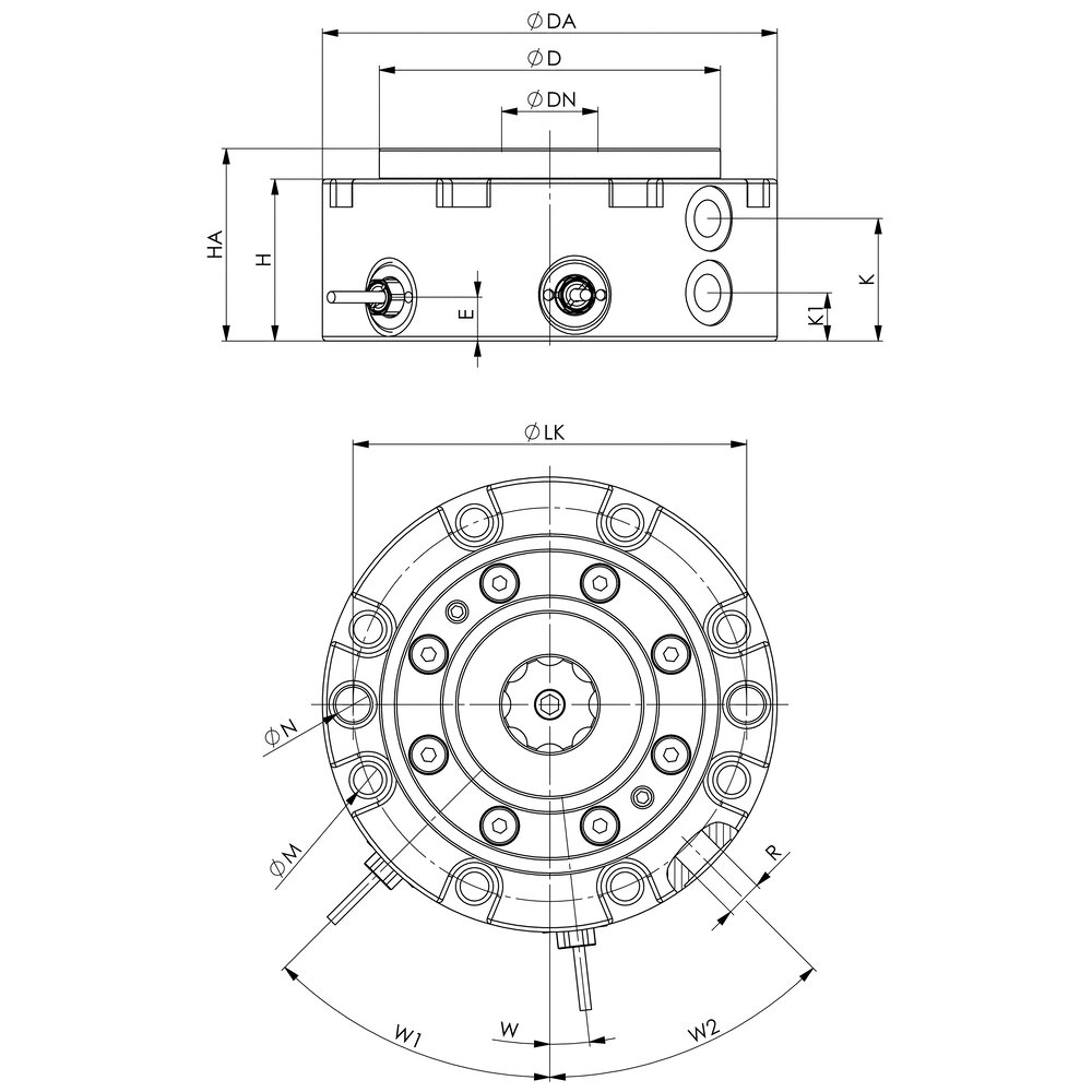картинка Зажимной модуль с датчиком открывания и блокировки АМF 552963 от магазина "Элит-инструмент"