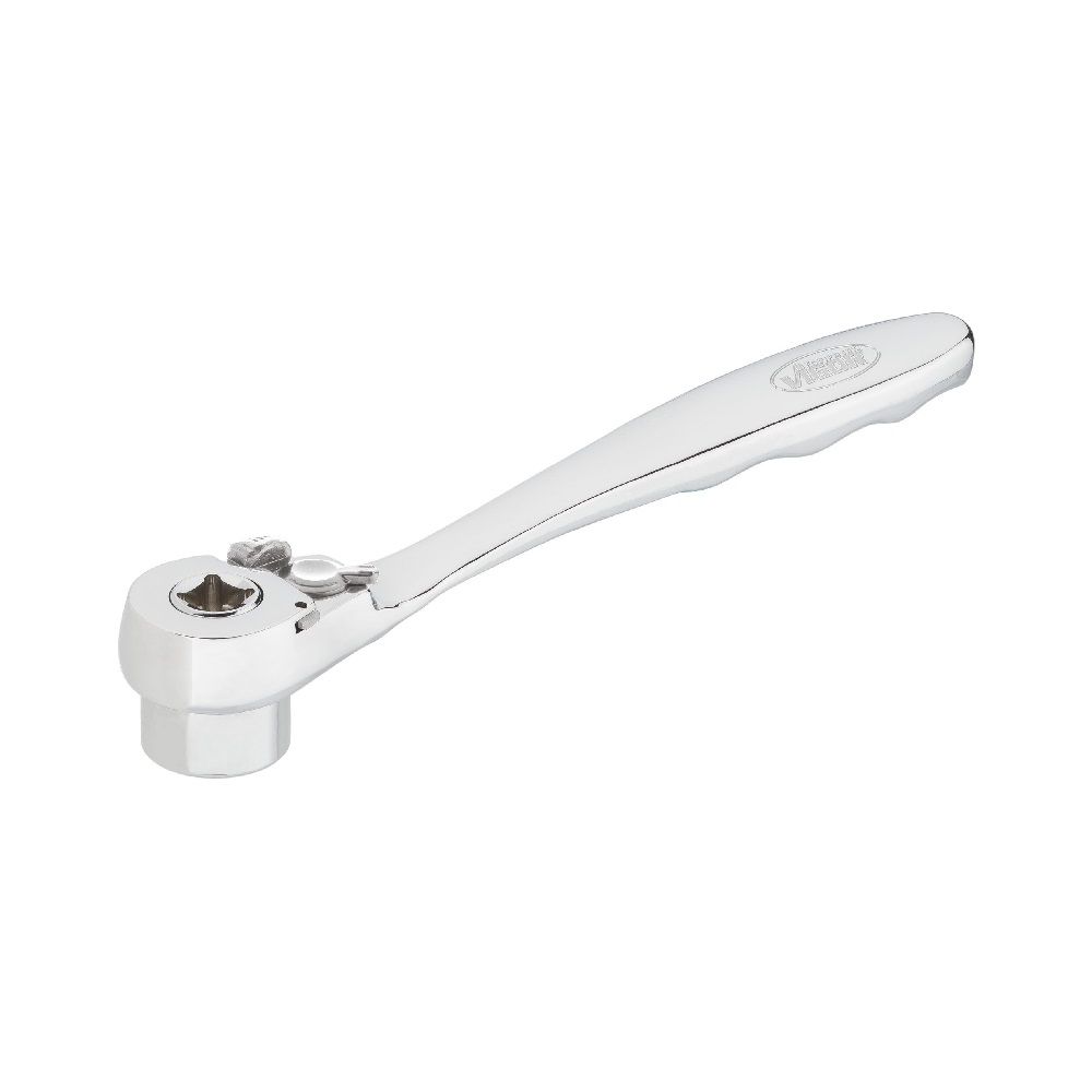 картинка Плоская реверсивная трещотка для бит и головок 1/4″ (VIGOR V5202-1) от магазина "Элит-инструмент"