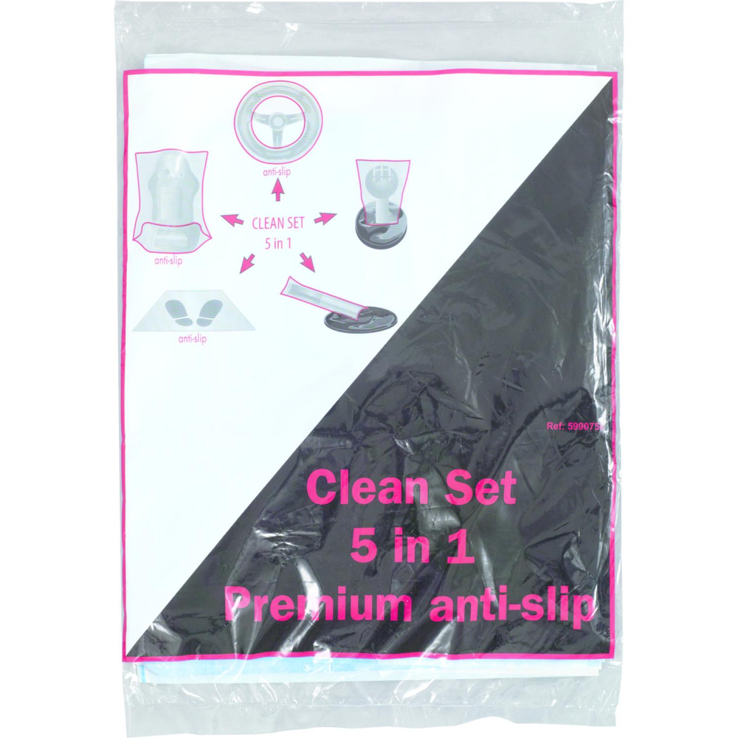 картинка Комплект чехлов для салона 5 в 1, для легковых автомобилей, 100 шт в упаковке от магазина "Элит-инструмент"