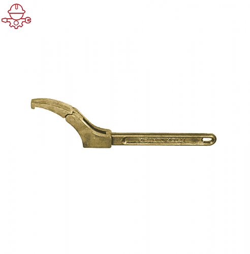 Ключ радиусный регулируемый искробезопасный 38/100 мм, серия 063 MetalMinotti 063-3810