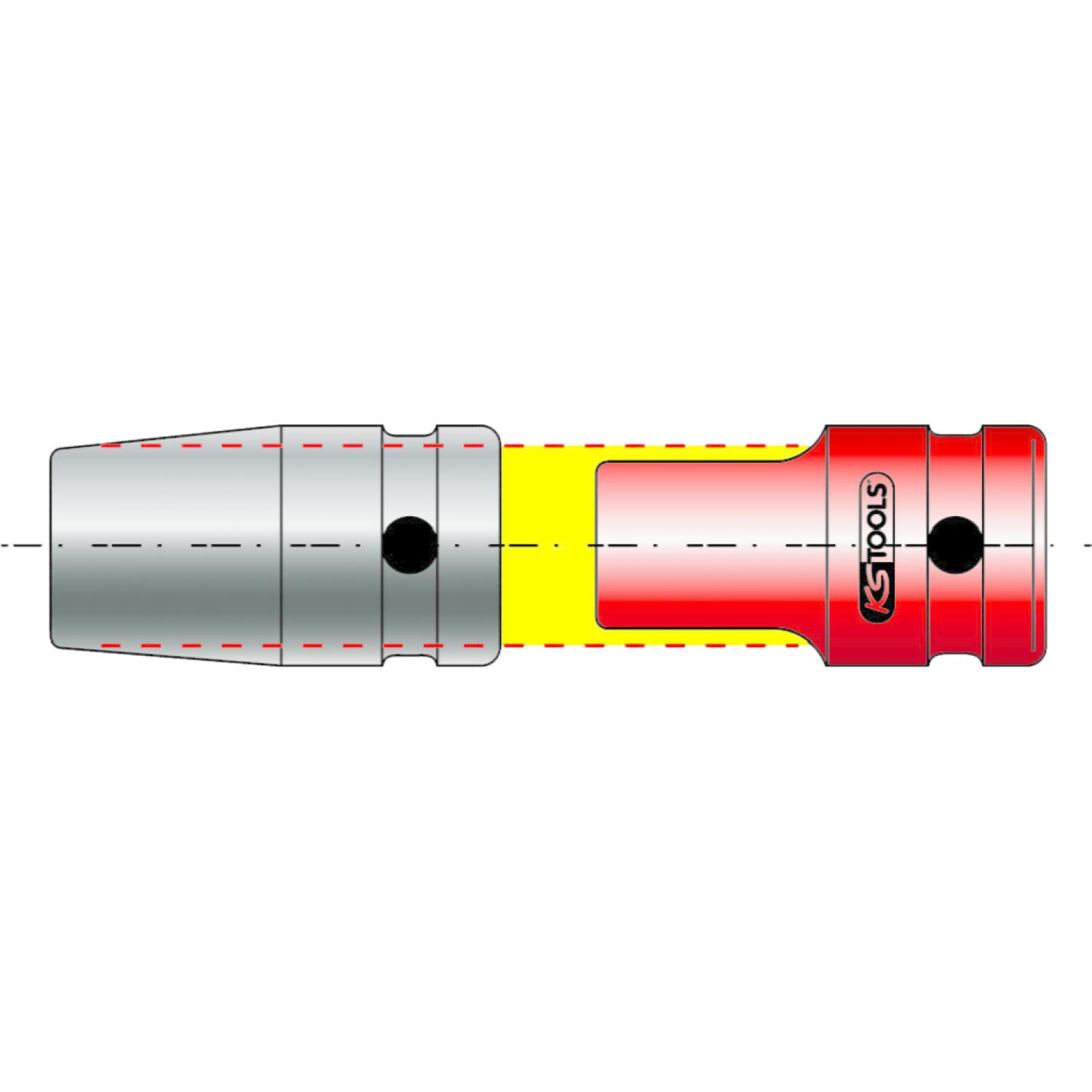 картинка Комплект шестигранных силовых торцовых головок 1/2'', коротких, 12 шт от магазина "Элит-инструмент"