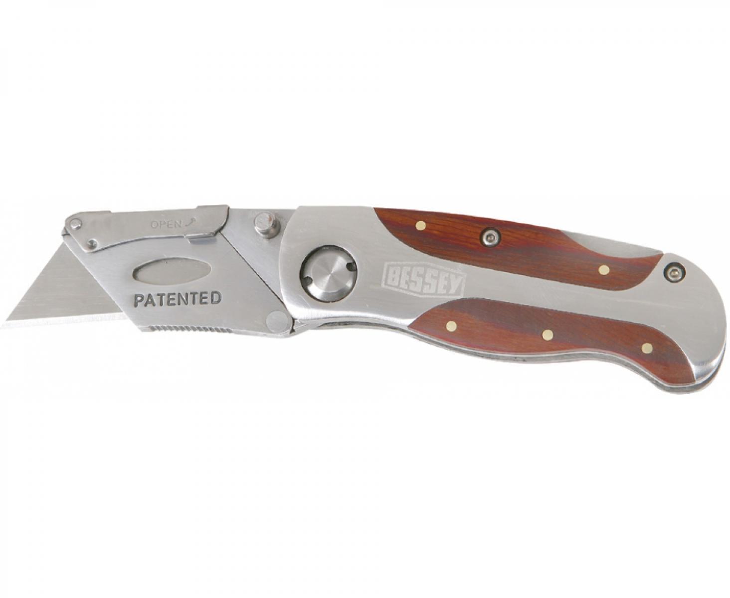 картинка Складной нож Erdi ER-DBKWH-EU с деревянной рукояткой от магазина "Элит-инструмент"