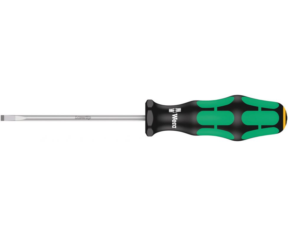картинка Отвертка Wera Kraftform 335 WE-008061 1.2 x 6.0 x 100 шлицевая от магазина "Элит-инструмент"