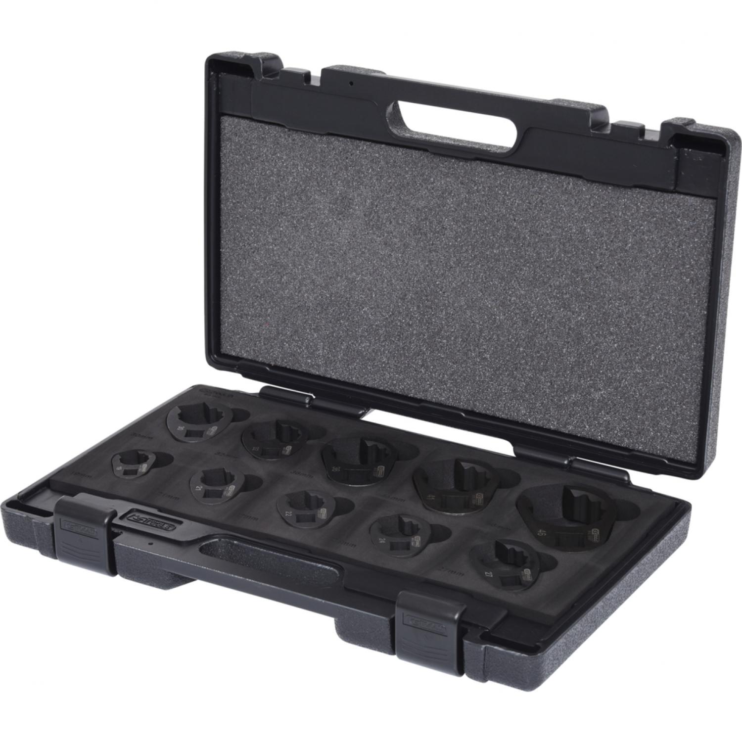 картинка Комплект ключей для трубопроводов, ширина зева 19-46 мм, 10 шт от магазина "Элит-инструмент"