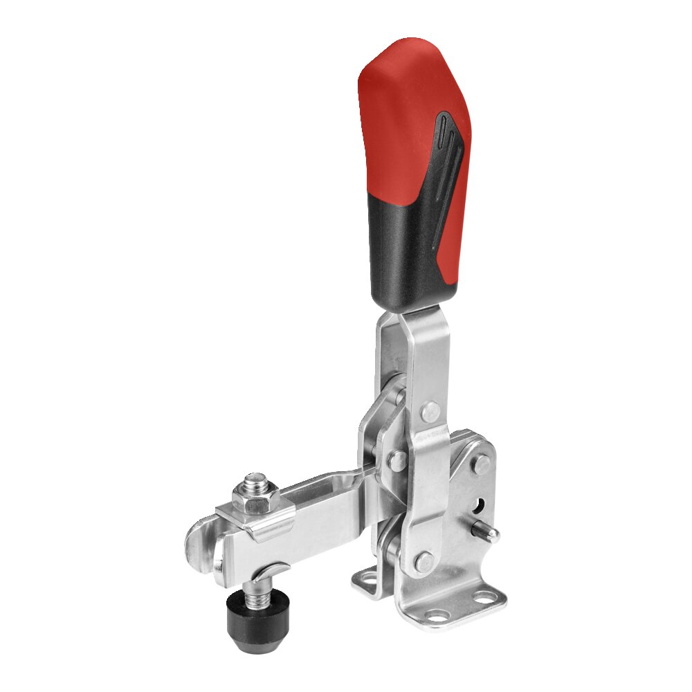 Вертикальный шарнирный зажим с красной ручкой АМF 95083