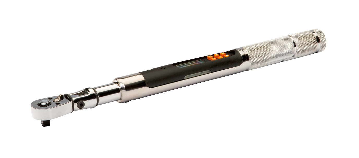 Тонкий электронный динамометрический ключ с функцией измерения угла и фиксированной реверсивной головкой BAHCO TAW1430M