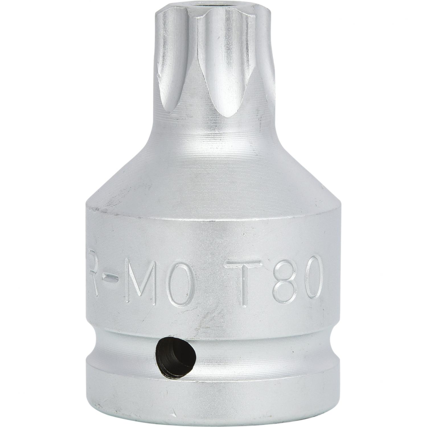 картинка Торцевая головка ударная 3/4" с битой, с отверстием, короткая, TB80 от магазина "Элит-инструмент"