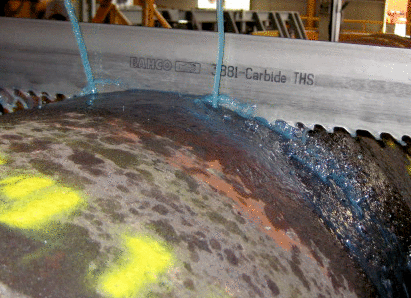 Высокопроизводительная распиловка заготовок большого сечения BAHCO 3881-100-1.6-THS-.7/1