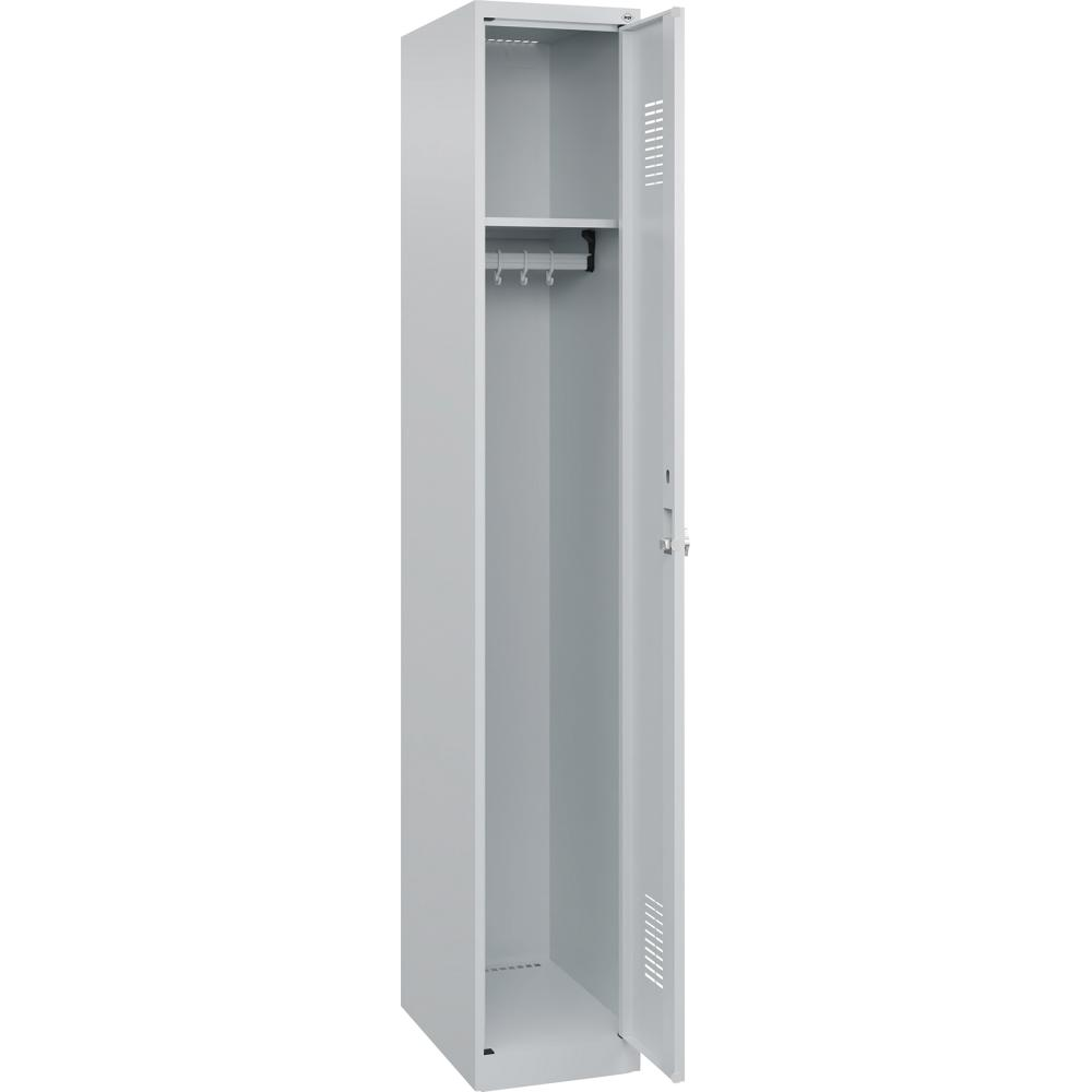 картинка Гардероб BASIC Ш300хГ500хВ1850 мм RAL 7035/7035, 1 отделение 3037 2510 Fplus от магазина "Элит-инструмент"