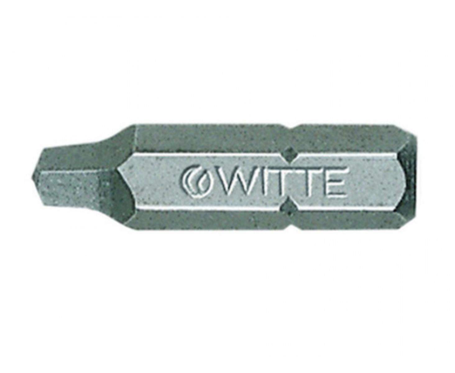 Бита Witte INDUSTRIE ROBERTSON 27091 #1 х 25 мм для винтов с внутренним квадратом для держателя C6,3