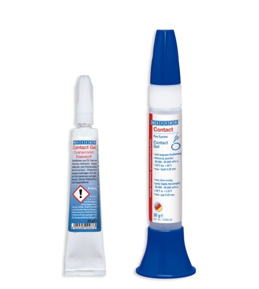 картинка Contact Gel (20г) Цианоакрилатный клей гель, пастообразный (wcn12500120) от магазина "Элит-инструмент"