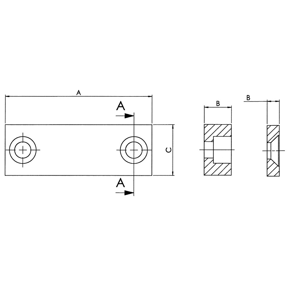 картинка Захватная челюсть с зазубренными краями АМF 266601 от магазина "Элит-инструмент"