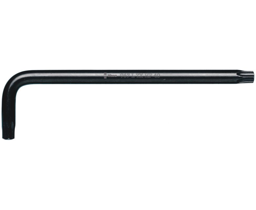 картинка Г-образный ключ TX 15 с фиксирующей функцией Wera 967 L TORX® HF BlackLaser WE-024163 от магазина "Элит-инструмент"