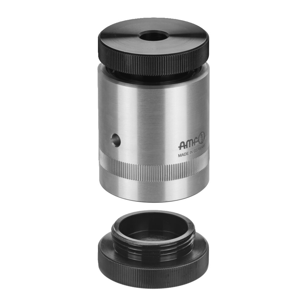 Алюминиевый винтовой домкрат с защитной пластиной от стружки и магнитным основанием АМF 72868