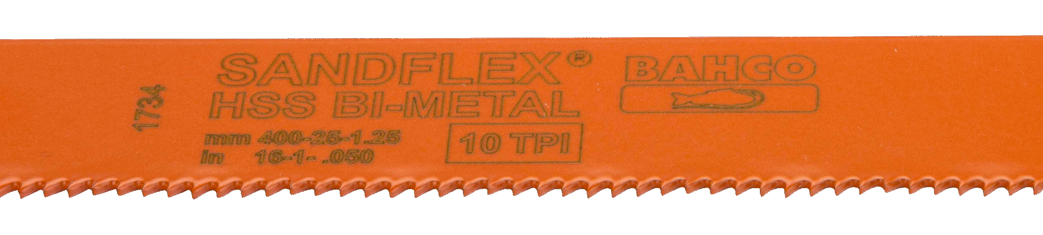 картинка Биметаллические полотна SANDFLEX®. SANDFLEX® Биметалл BAHCO 3809-550-50-2.50-6 от магазина "Элит-инструмент"