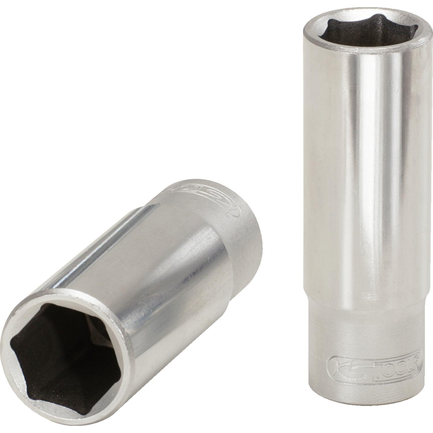 Шестигранная торцовая головка 1/4“, длинная, 13 мм
