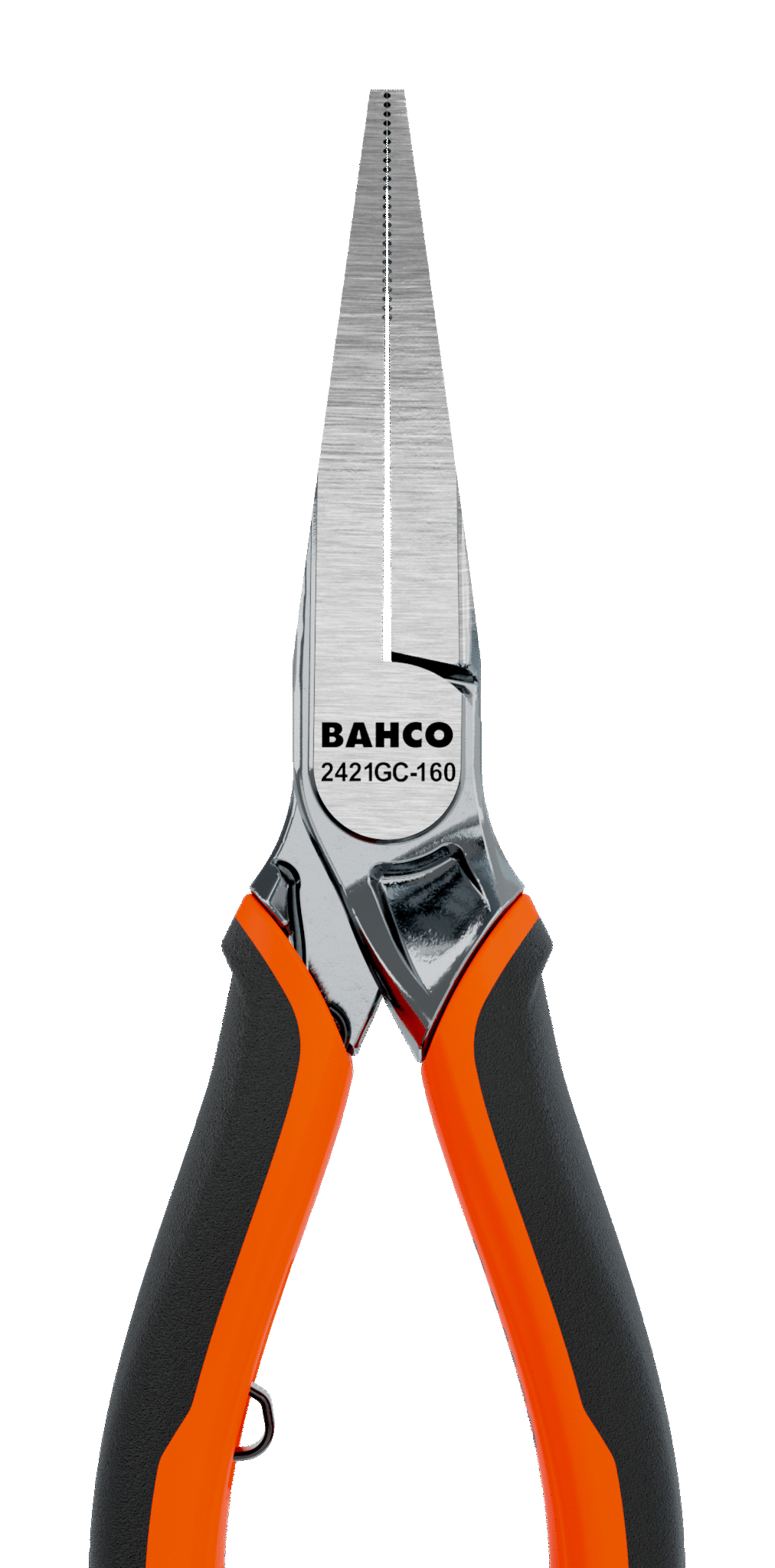 картинка Плоскогубцы ERGO™ с тонкими плоскими губками прямоугольного сечения c двухкомпанентными рукоятками и хромированным покрытием (180 mm) Промышленная упаковка BAHCO 2421GC-180IP от магазина "Элит-инструмент"