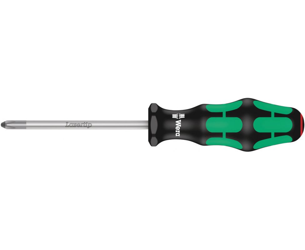 картинка Отвертка Phillips Wera Kraftform 350 PH WE-008720 PH 2 х 100 крестовая от магазина "Элит-инструмент"