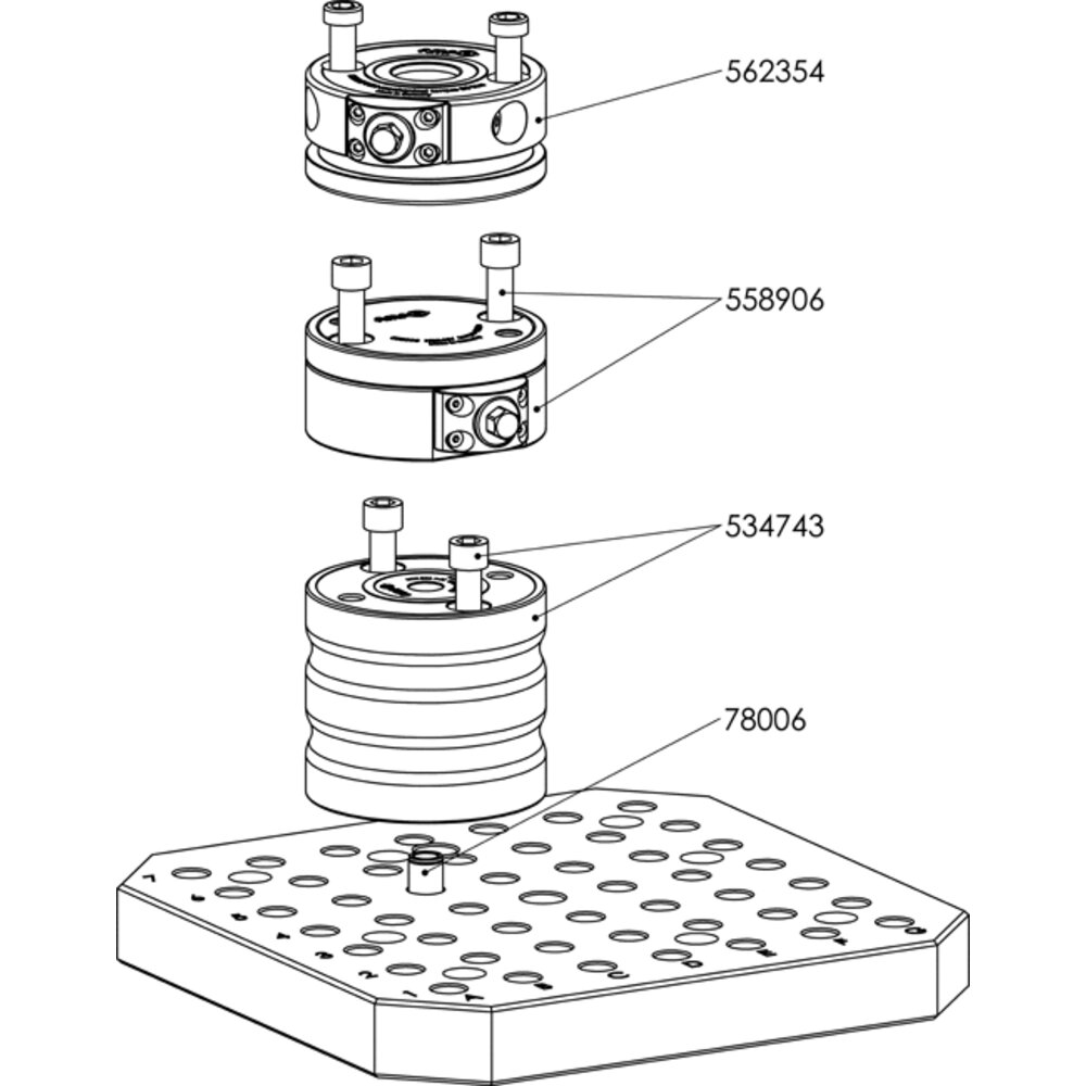 картинка Уравновешивающий элемент XY-плоскости АМF 558906 от магазина "Элит-инструмент"