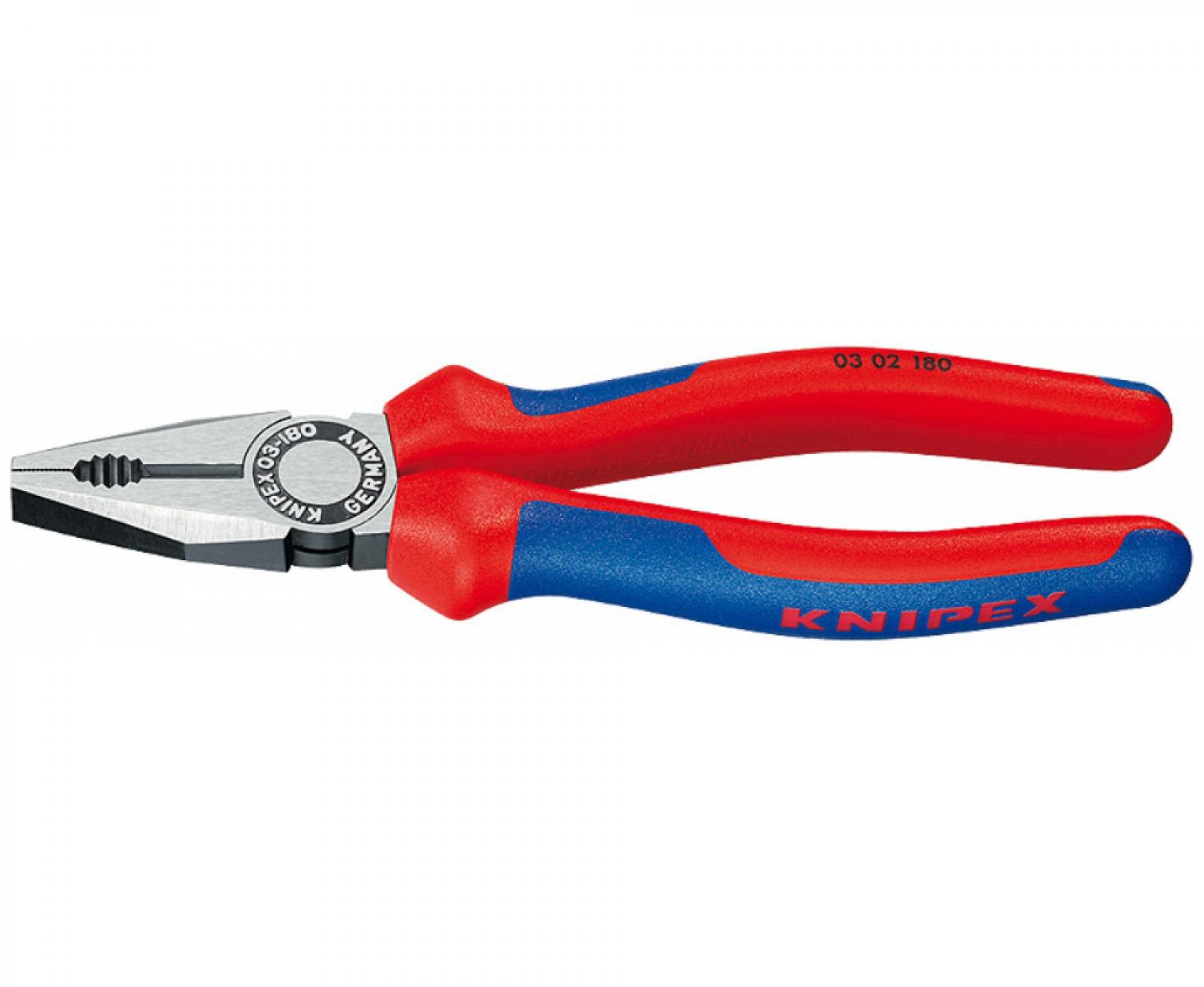 Плоскогубцы комбинированные Knipex KN-0302180SB в блистере