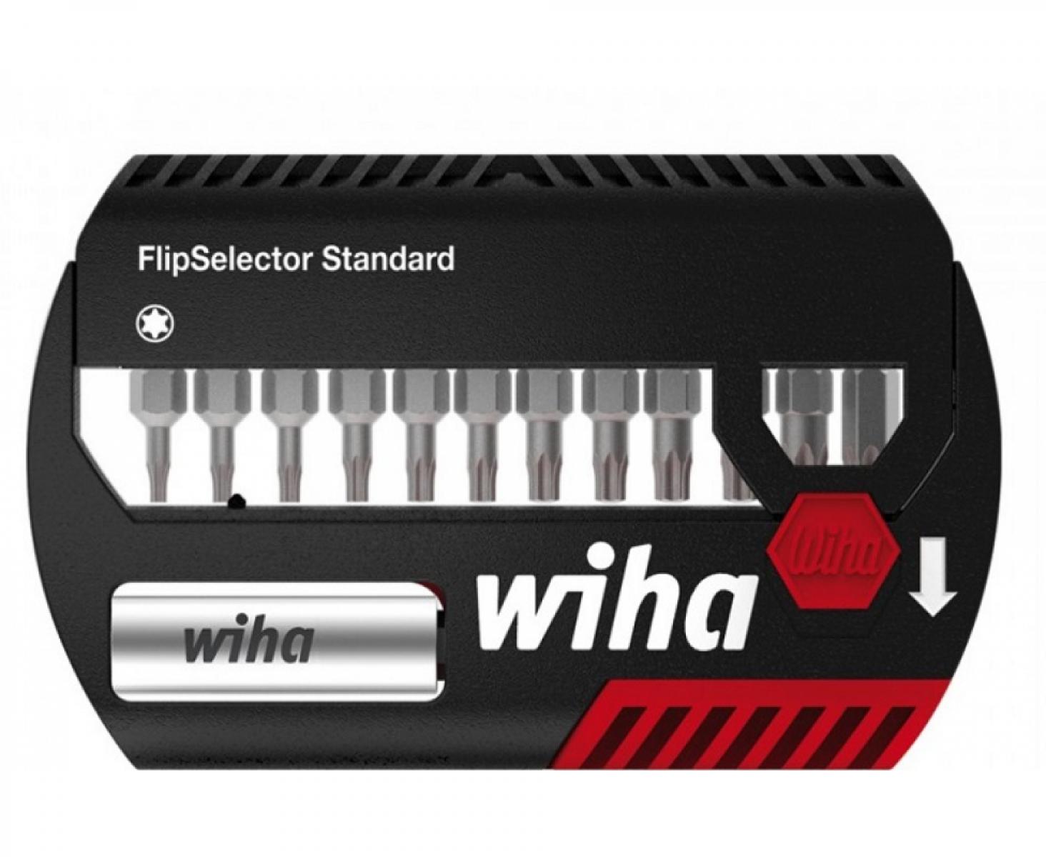 картинка Набор с битами TX Wiha FlipSelector Standard SB 7947-505 39056, 13 предметов от магазина "Элит-инструмент"