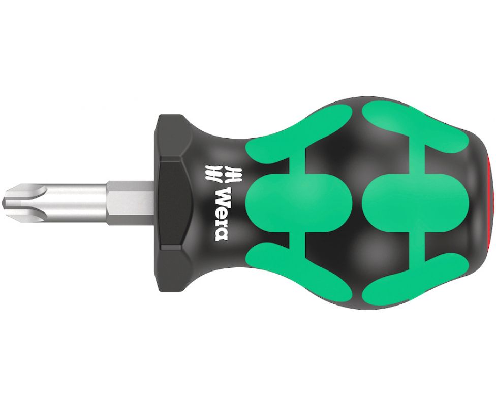 картинка Короткая отвертка/отвертка для карбюратора Stubby 350 PH Wera, PH3 х 25 мм, WE-008852 от магазина "Элит-инструмент"