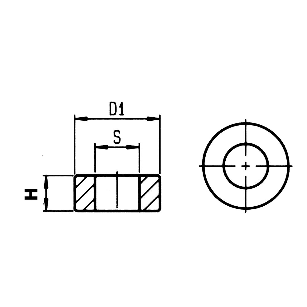 картинка Опорная шайба АМF 78253 от магазина "Элит-инструмент"