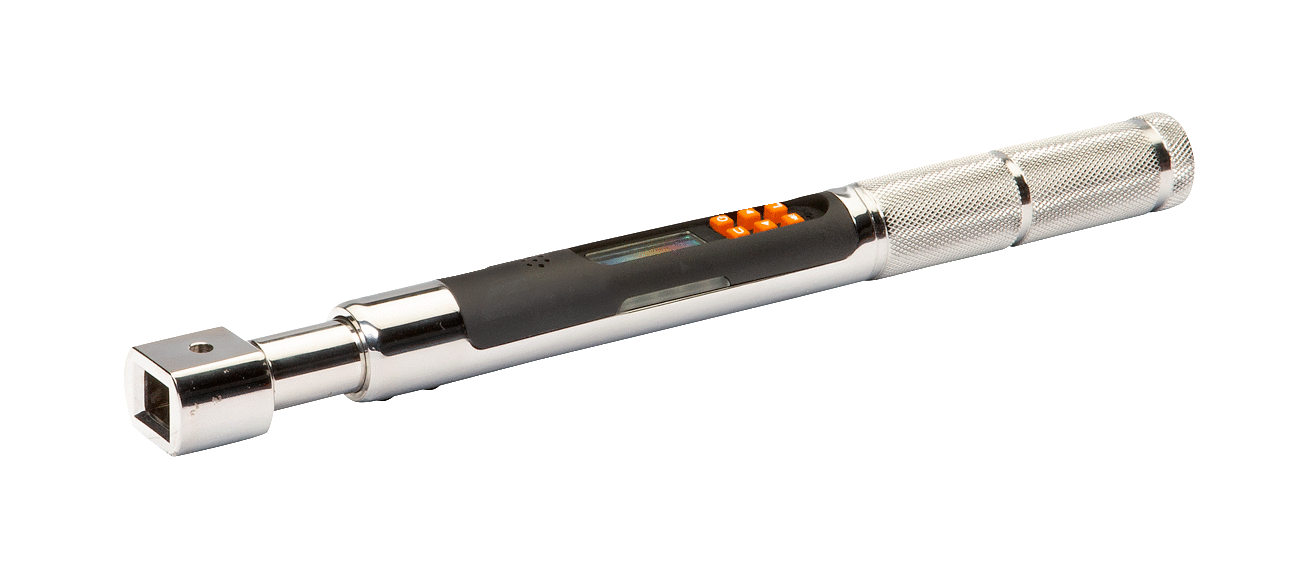 Тонкий электронный динамометрический ключ с функцией измерения угла и прямоугольной сменной головкой BAHCO TAW912M