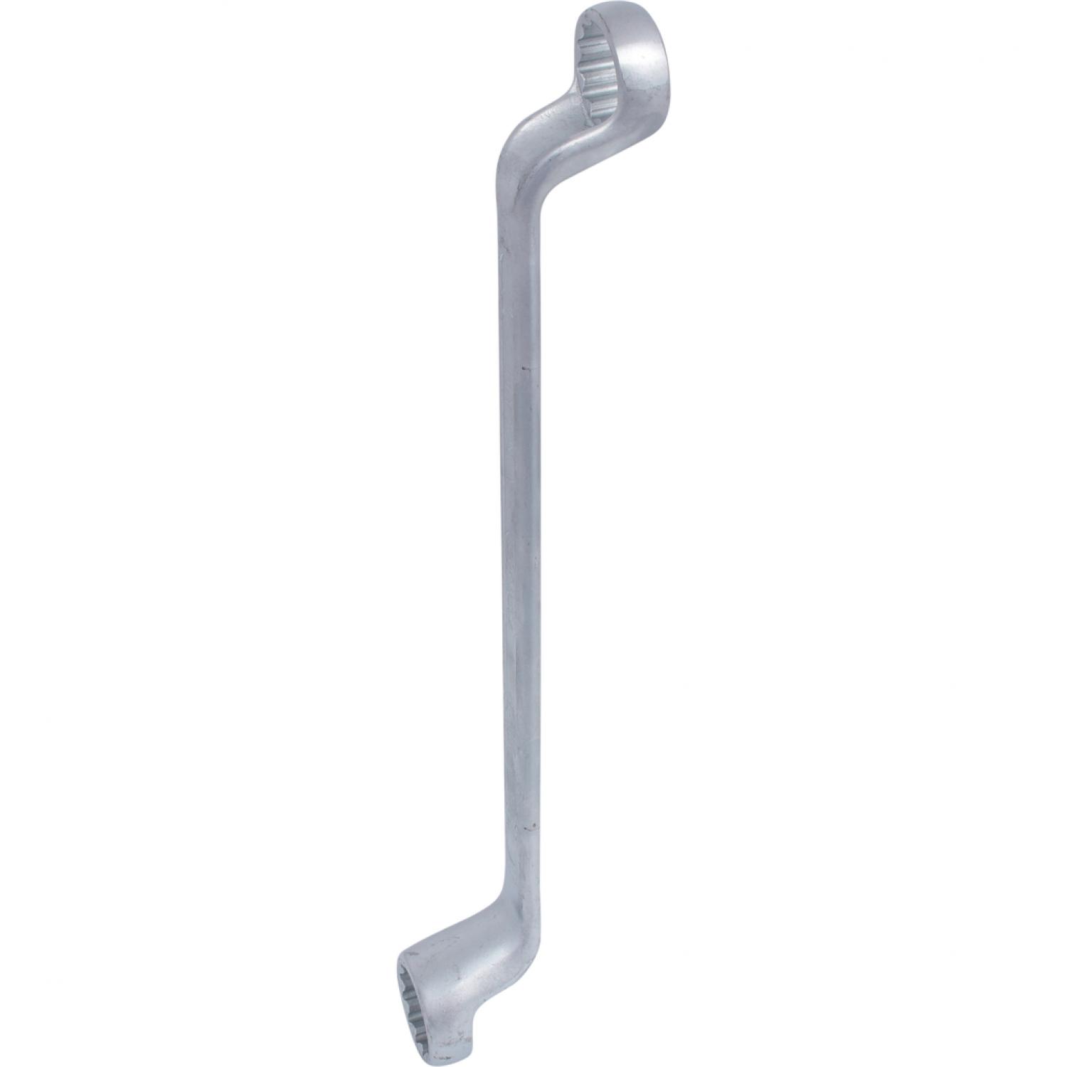 картинка Двусторонний накидной ключ, изогнутый, 24х26 мм от магазина "Элит-инструмент"