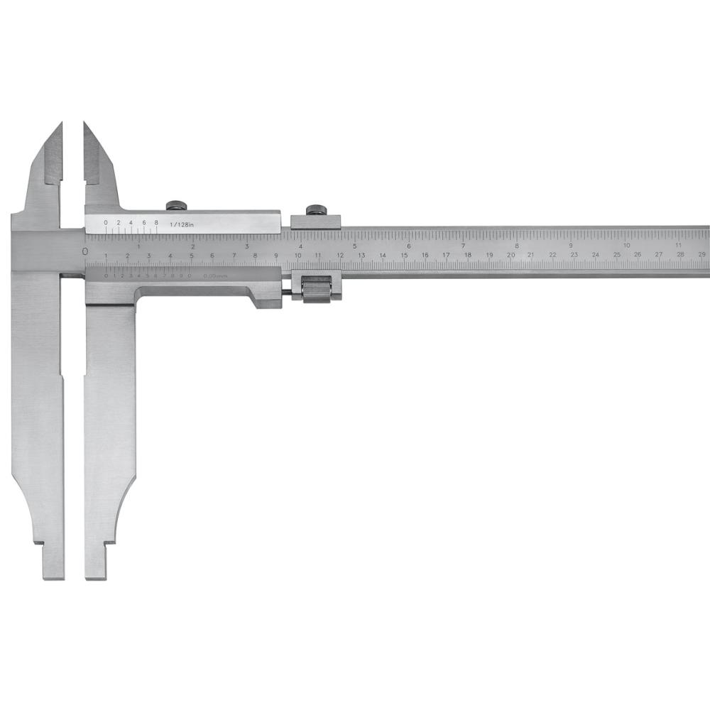 Штангенциркуль мастерская с тонкой регулировкой наконечника 300х90мм FORMAT 4199 0300 Fplus