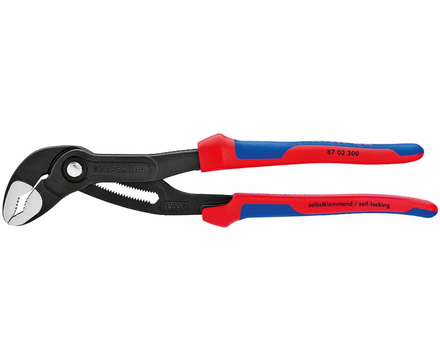 картинка KNIPEX Cobra высокотехнологичные сантехнические клещи KN-8702300 от магазина "Элит-инструмент"