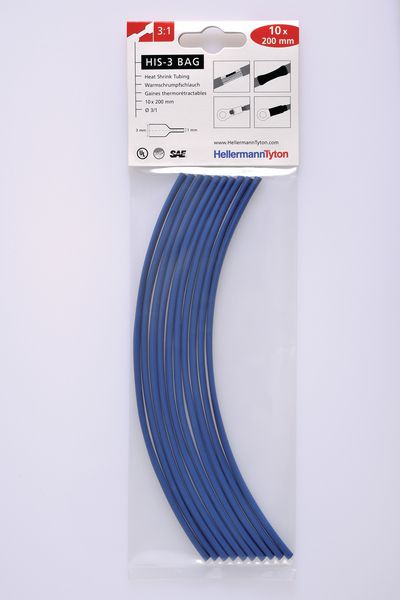 HIS-3-BAG-3/1-PO-X-BU : HIS-3-BAG-3/1 HellermannTyton 308-30312