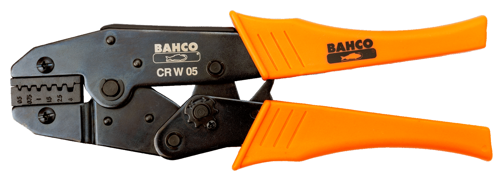 картинка Клещи обжимные для клемм с храповым механизмом BAHCO CR W 05 от магазина "Элит-инструмент"