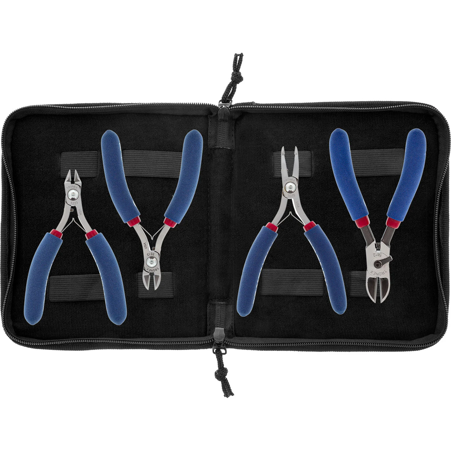 Набор кусачек Tronex В футляре (Стандартные ручки) TX5KIT-C