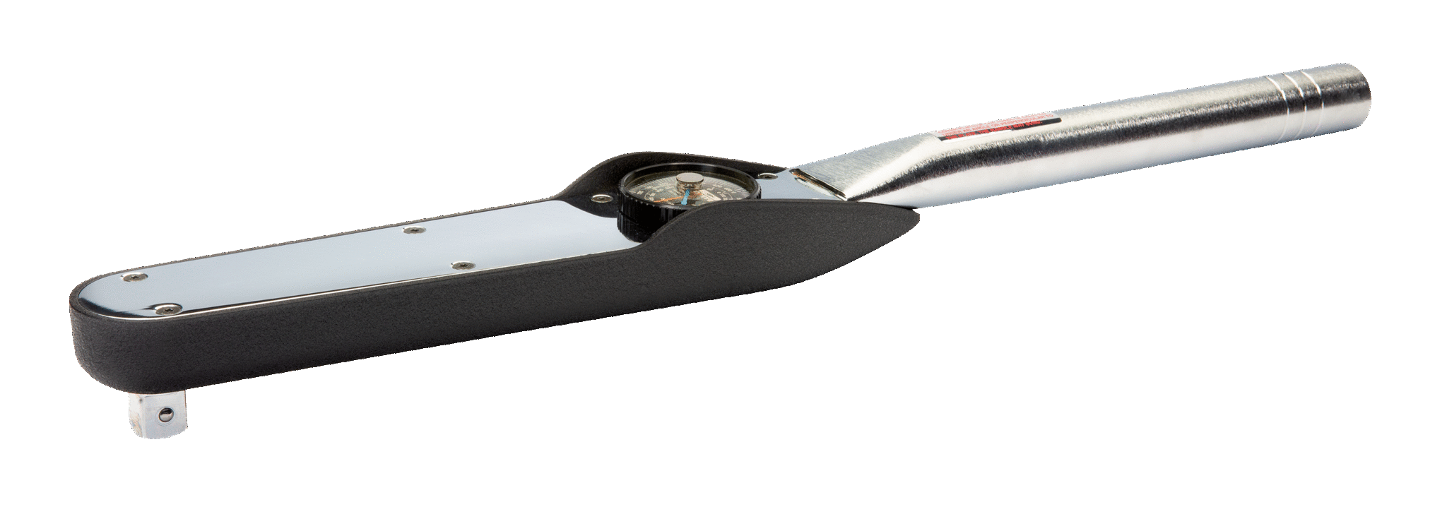 Механический динамометрический ключ с циферблатной шкалой, головкой с фиксированным квадратным хвостовиком и металлической рукояткой BAHCO 7454-800