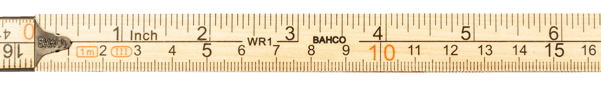 картинка Линейка раскладная деревянная BAHCO WR1-MM от магазина "Элит-инструмент"