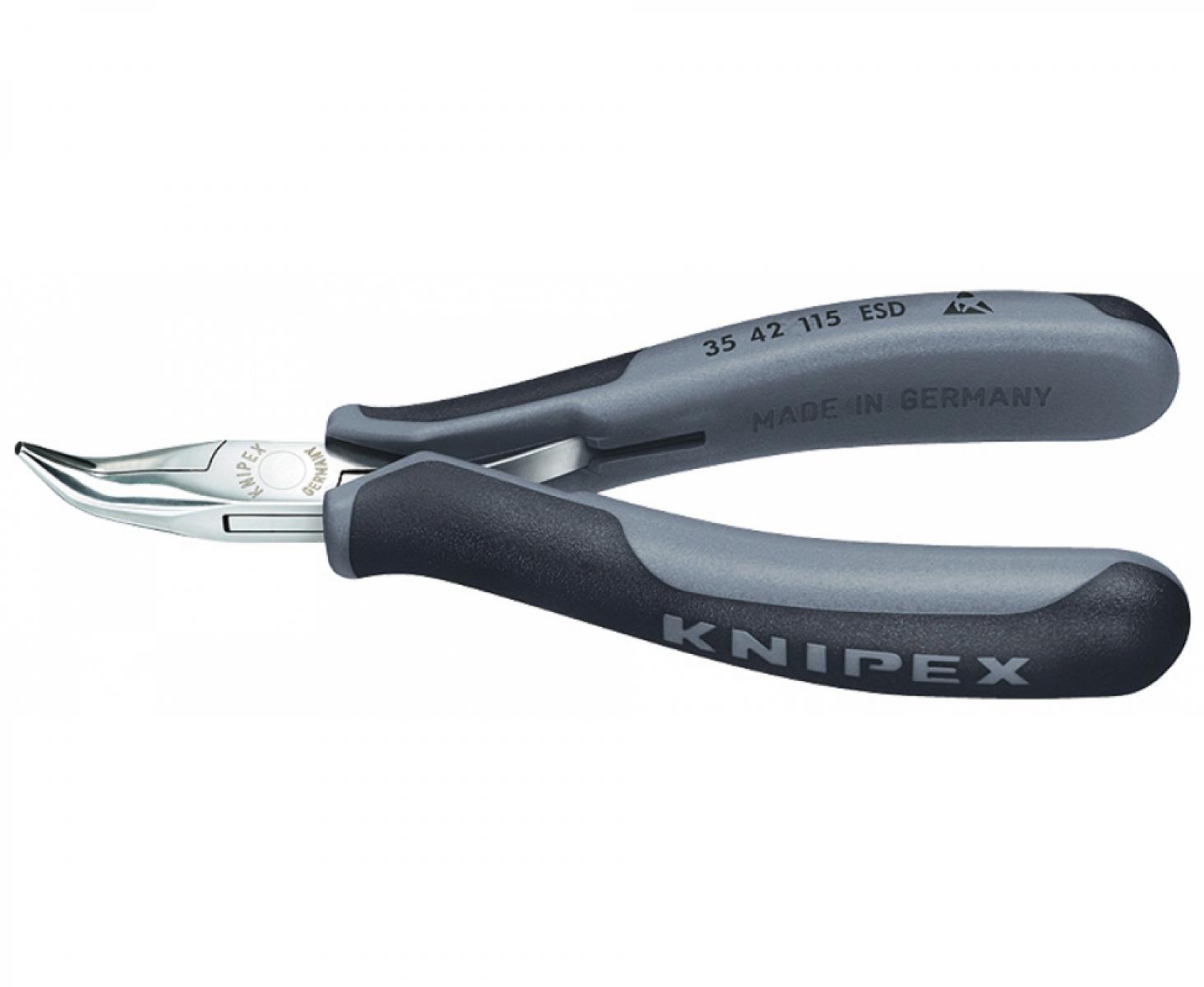 картинка Плоскогубцы захватные для электроники антистатические Knipex KN-3542115ESD от магазина "Элит-инструмент"