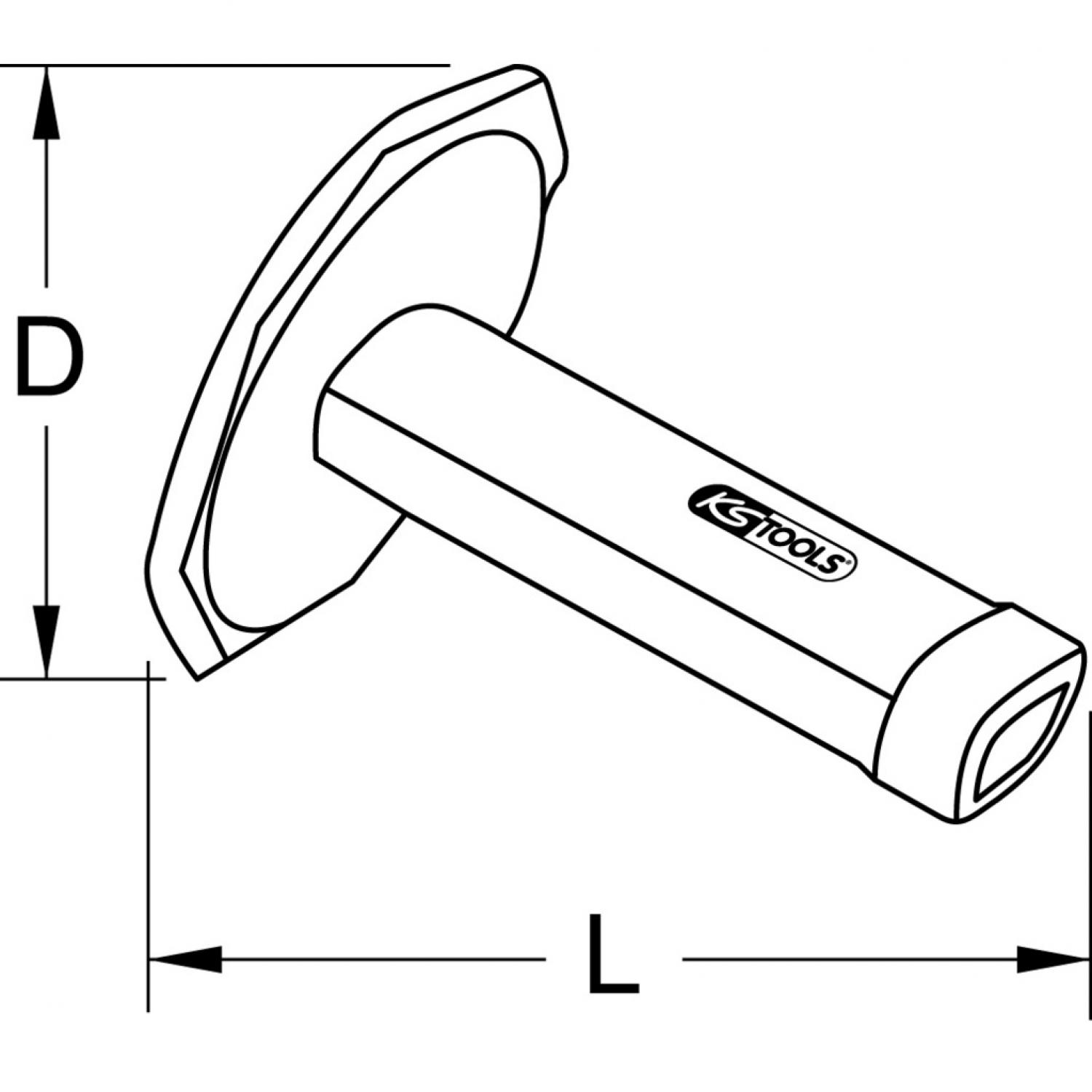 картинка Защитная рукоятка для зубила, зубило 16 мм от магазина "Элит-инструмент"