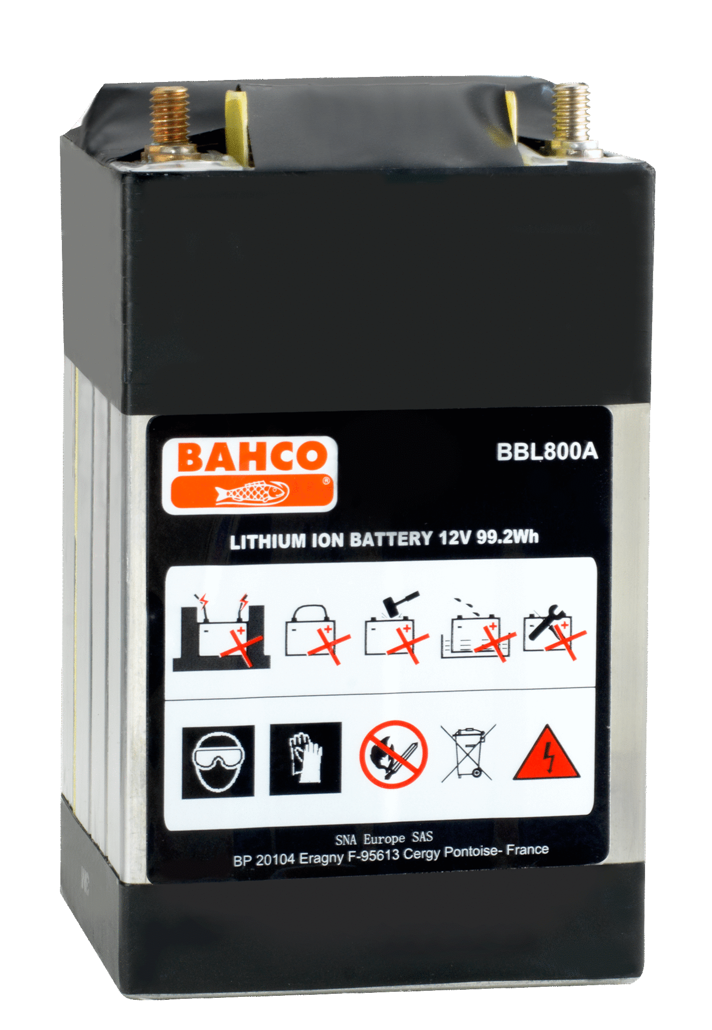 Аккумулятор для бустера BAHCO BBL800A