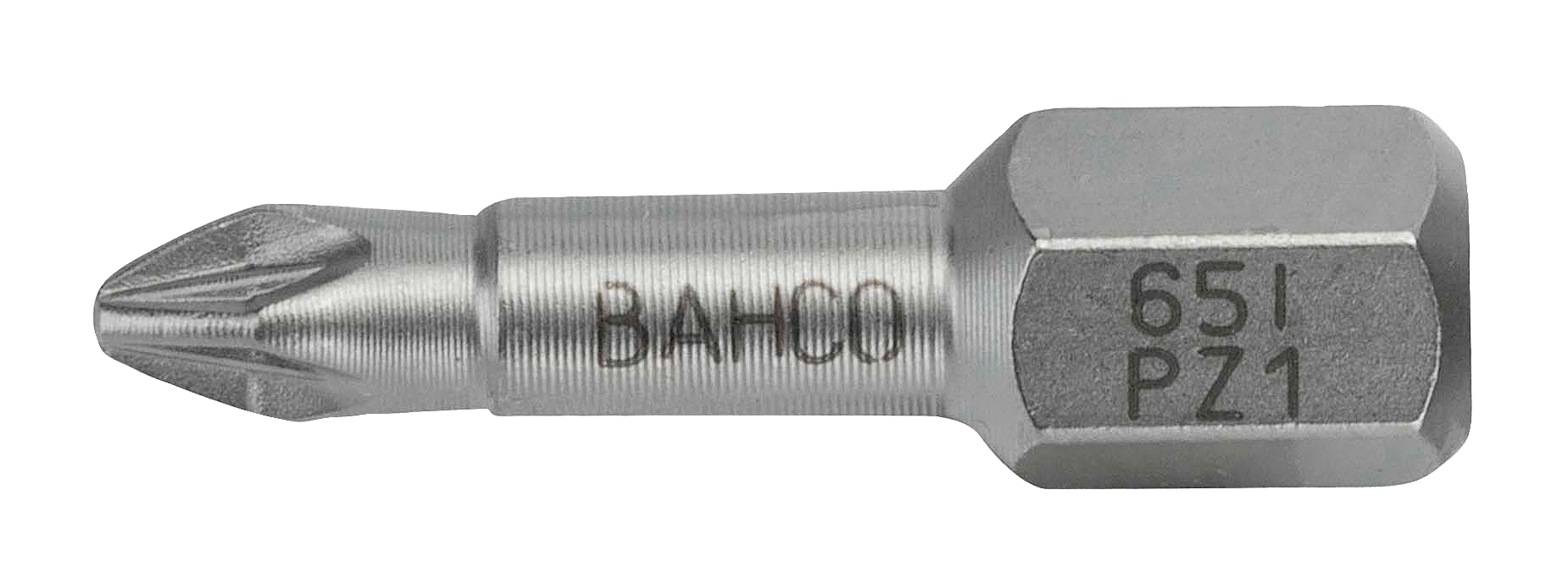 картинка Торцевые биты из нержавеющей стали Pozidriv - 25 мм BAHCO 65I/PZ3-2P от магазина "Элит-инструмент"