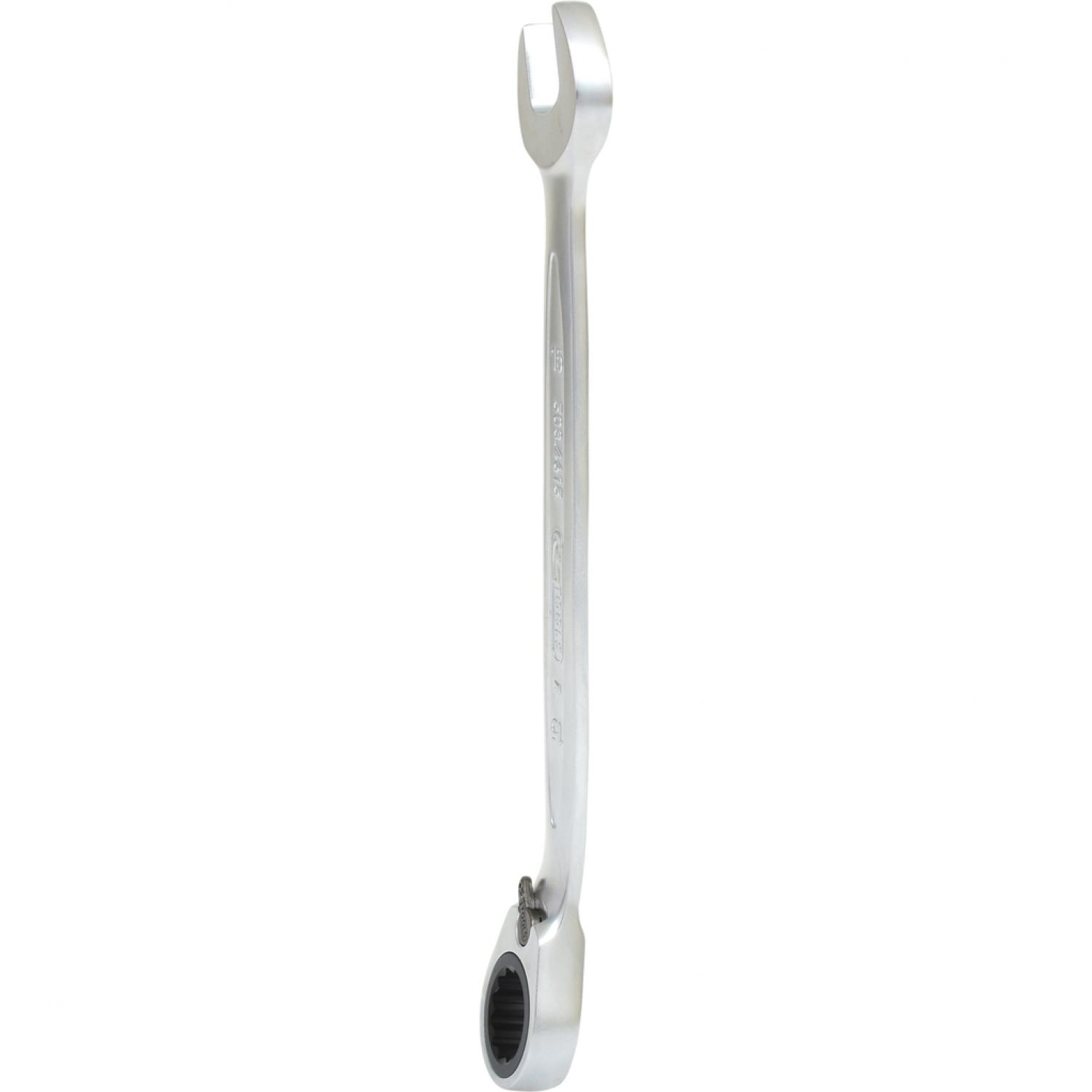 картинка Комбинированный ключ с трещоткой GEARplus, переключающийся, 15 мм подвеска от магазина "Элит-инструмент"
