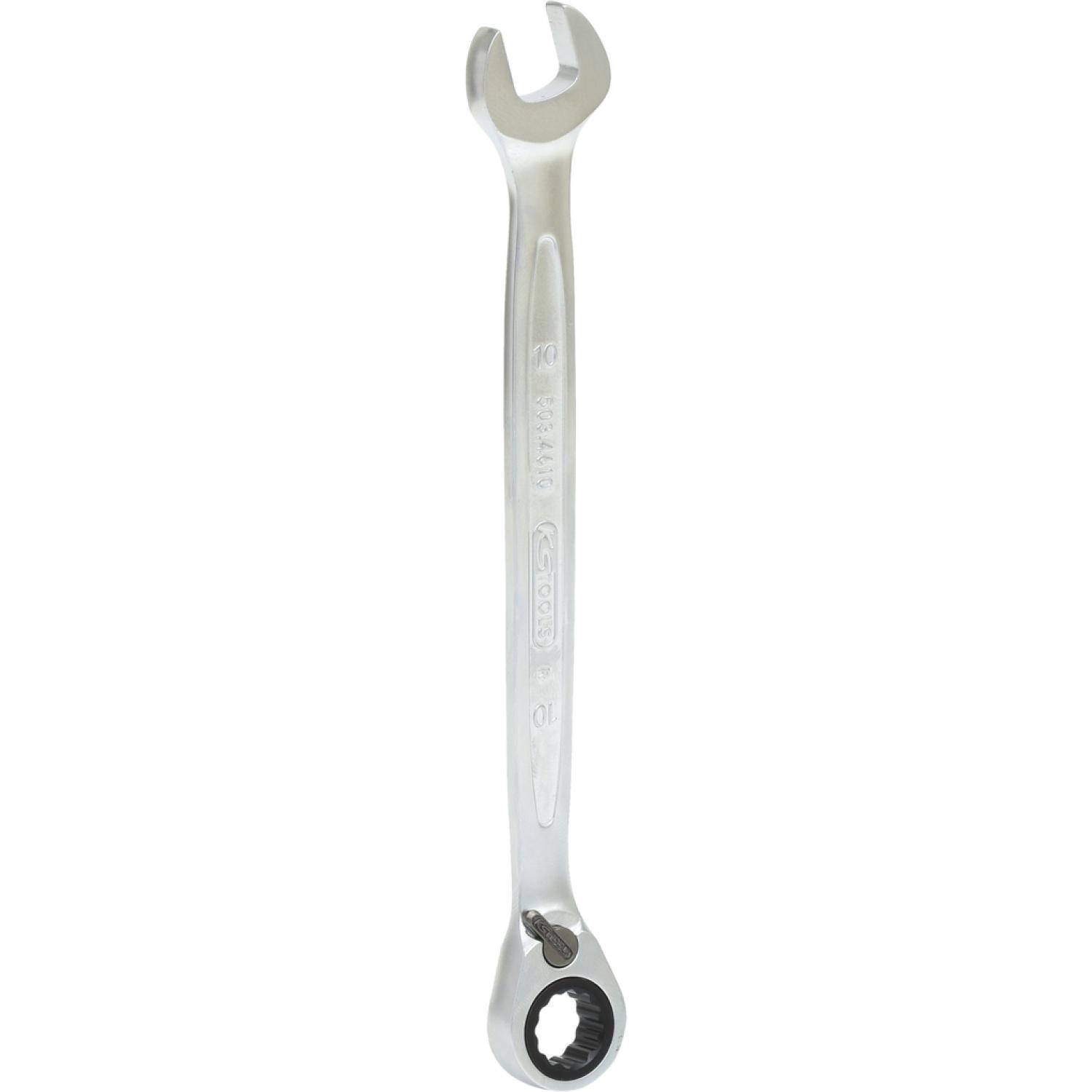 картинка Комбинированный ключ с трещоткой GEARplus, переключающийся, 10 мм от магазина "Элит-инструмент"