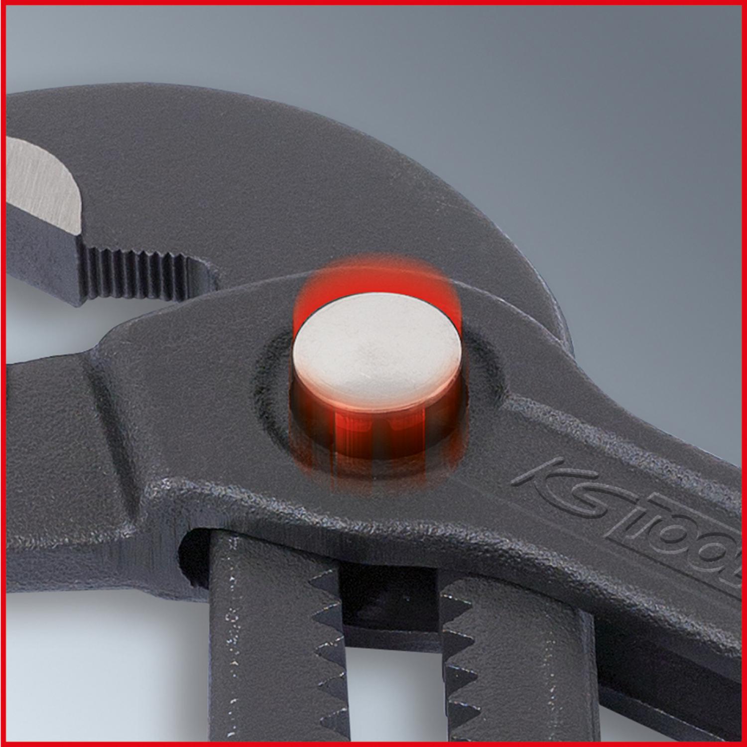 картинка Клещи для водяных насосов с регулировочной кнопкой, 175 мм от магазина "Элит-инструмент"