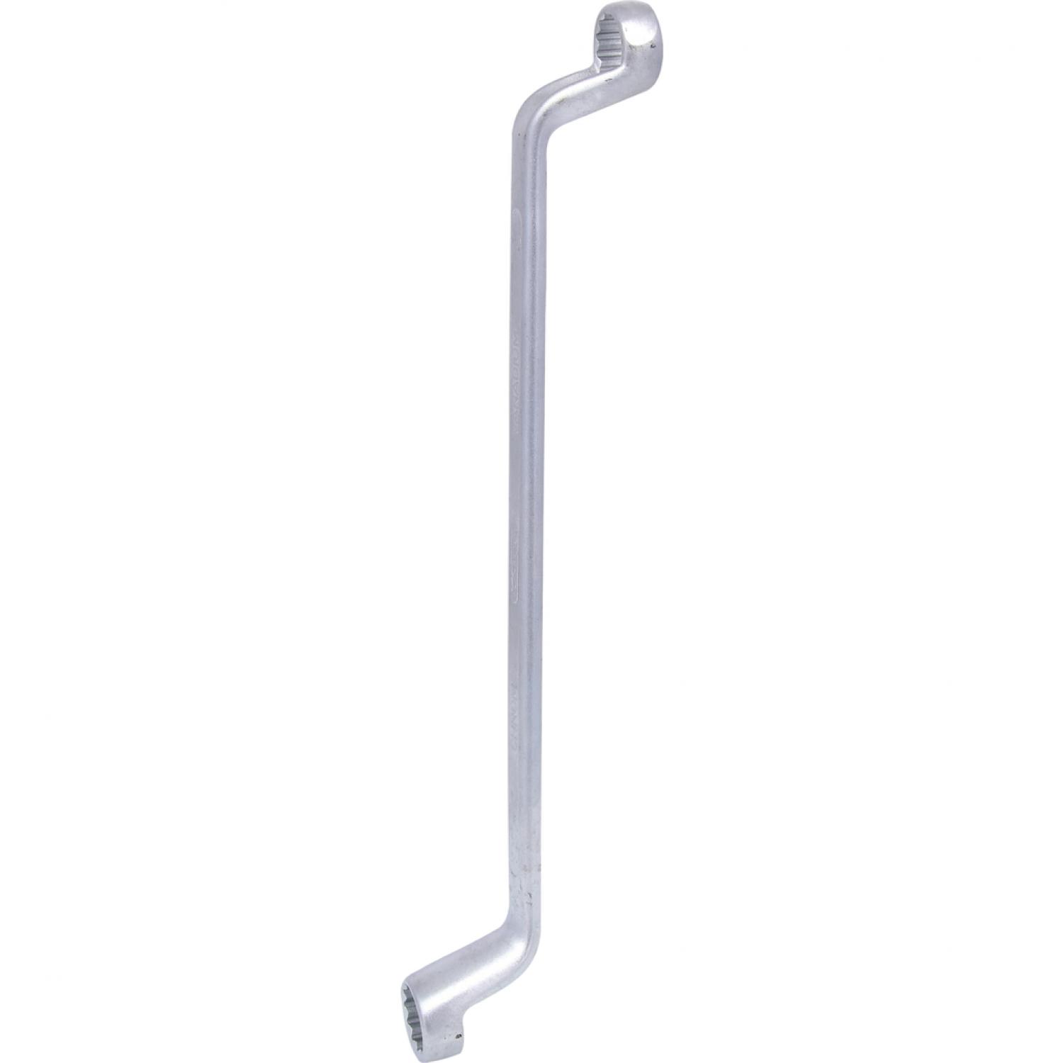картинка Двусторонний накидной ключ, изогнутый, 12х13 мм от магазина "Элит-инструмент"