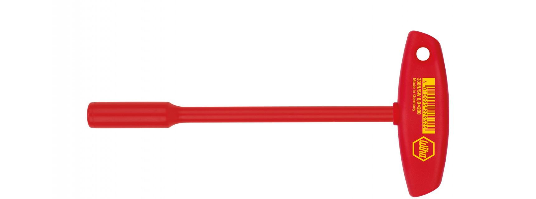 картинка Торцевой ключ с Т-образной рукояткой электрический 336N WIHA 27934 от магазина "Элит-инструмент"