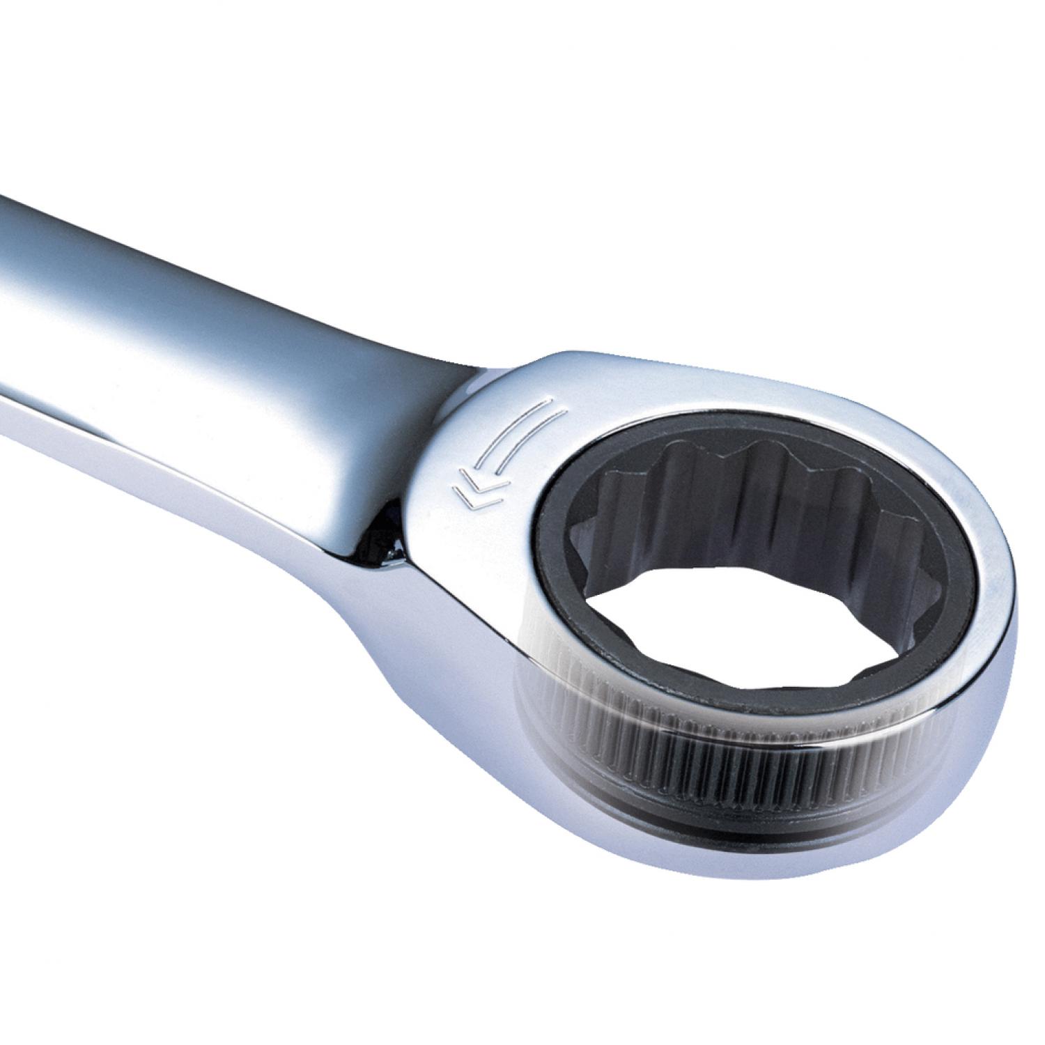 картинка Комбинированный ключ с трещоточным зевом DUO GEARplus, 21 мм от магазина "Элит-инструмент"