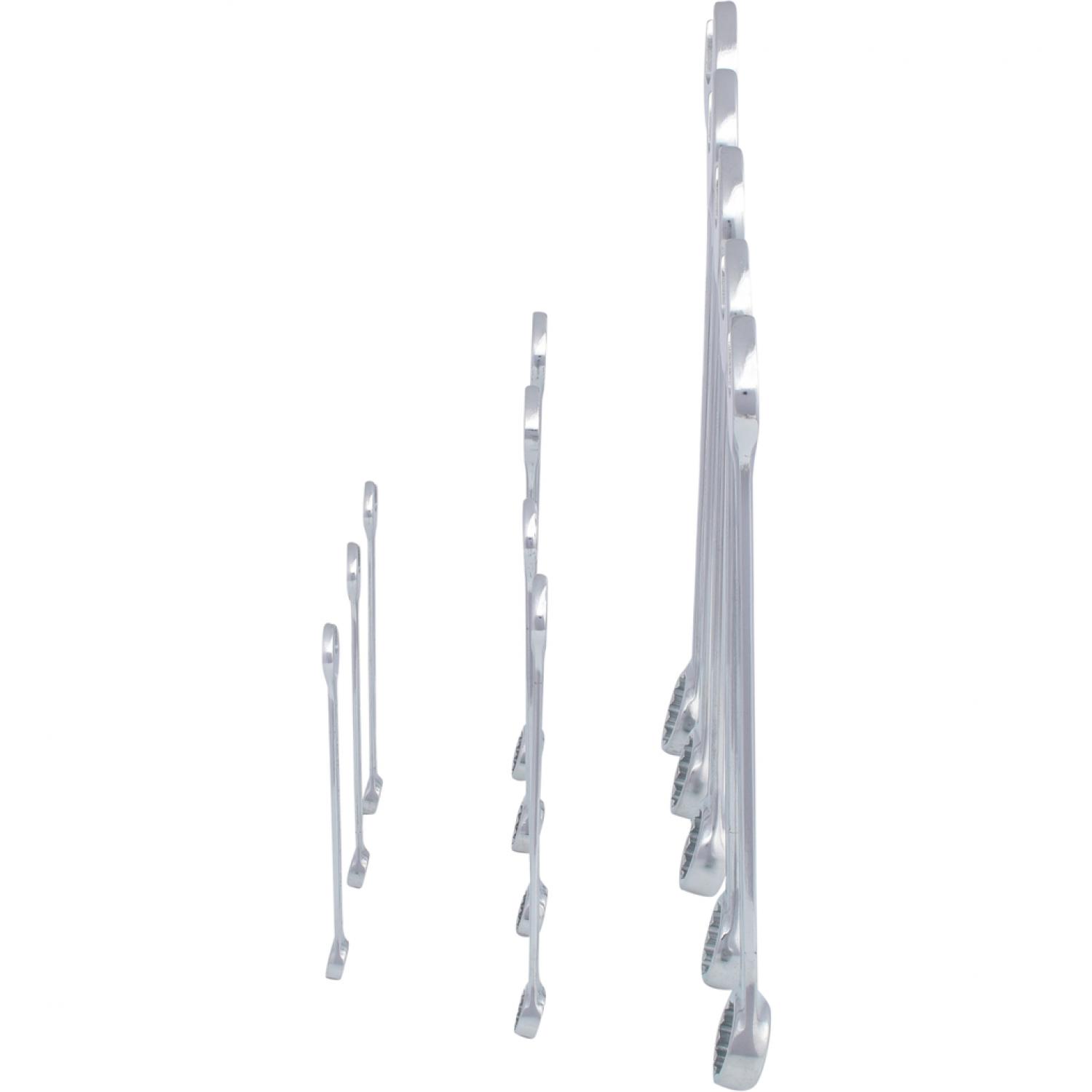 картинка Комплект комбинированных ключей, изогнутых, 12 шт, 10-32 мм от магазина "Элит-инструмент"